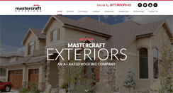 Desktop Screenshot of mastercraftexteriors.com